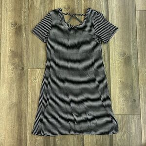 Olivia Rae Stripped T-Shirt Dress